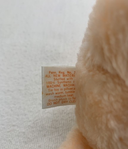 De colección Kenner Care Bear- Friend Bear 1983 Peluche 13” Insignia Flores Amarillas *Imprescindible Ver* - Imagen 8 de 9