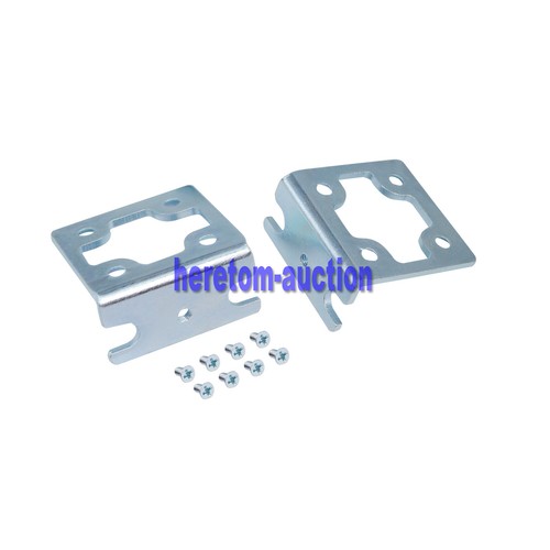 NEW 19IN Rackmount Kit for Cisco 2811 ACS-2811-RM-19, 2 Brackets, 8 Screws - Zdjęcie 5 z 8