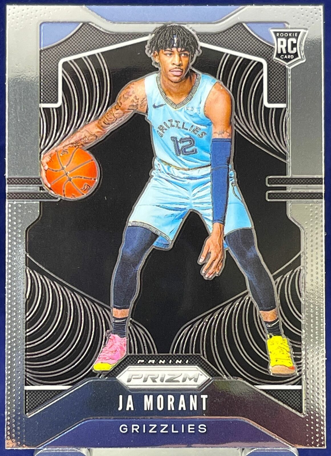 AS IS Panini Prizm 2019-20 JA MORANT MEMPHIS GRIZZLIES RC ROOKIE Base Card  #249