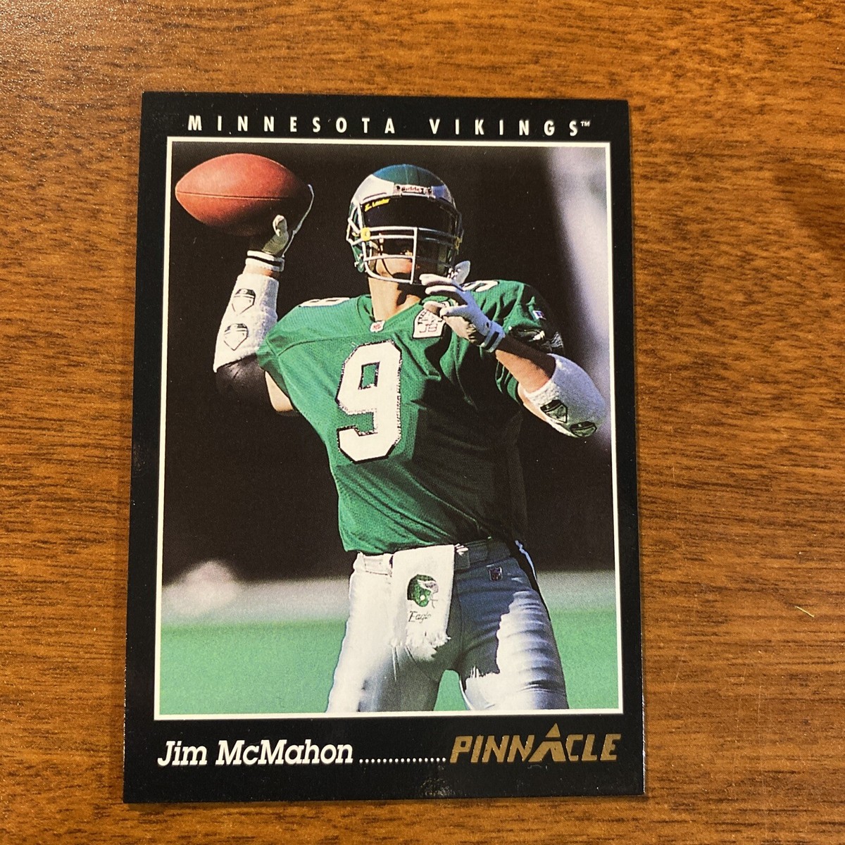 1993 Pinnacle Football Jim McMahon #345 Bears Eagles Vikings F3 | eBay