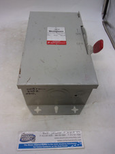 HFN322-WESTINGHOUSE-SAFETY SWITCH,3P,FUSIBLE, 60A,240V ,NEMA 1