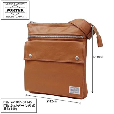 PORTER Freestyle Vertical Shoulder Bag M Camel 707-07145 NEW PORTER Freestyle Vertical Shoulder Bag M Camel 707-07145 NEW