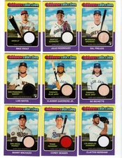 2024 Topps Heritage Clubhouse Collection Relics You Pick Trout Julio QTY