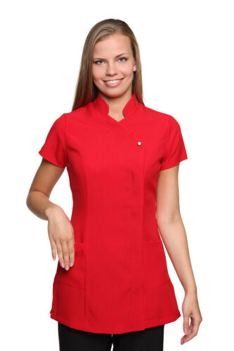 Freya Beauty Tunic Nail Salon Hairdressing Spa Therapist Massage Uniform Blouse - Picture 68 of 126