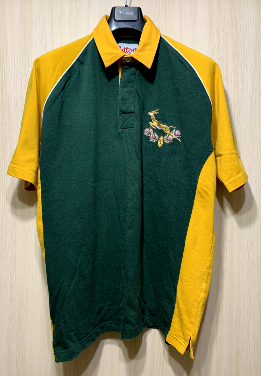 MAILLOT L RUGBY COTTON TRADERS AFRIQUE DU SUD SPRINGBOKS 1992-95 | eBay