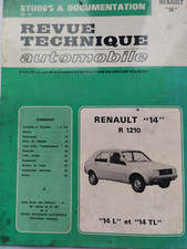 Revue technique Renault R14