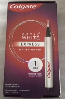 Colgate Optic White Express Whitening Pen w/ 35 Treatments
