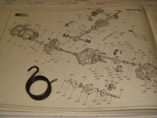 molla leva messa in moto Minarelli 50 V1 Fantic Motor Testi Romeo Milani Motron