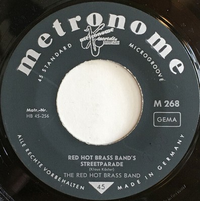Red Hot Brass Band - Red Hot Brass Band's Str 7'' Single Vinyl Sch