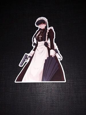 Roberta Black Lagoon Glossy Sticker Anime Waterproof!