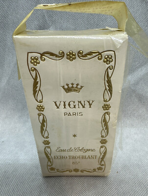 Vigny Echo Troublant Eau De Cologne 4.0 Oz. Vintage With Box Unopened,No Sample
