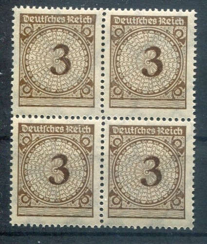 DR-Weimar 338 Quattro Blocchi ** MNH MINT NEVER HINGED 12EUR (79205