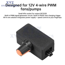 High-power PWM Speed Controller 4-wire Violent Fan Governor PD QC Fast Charging