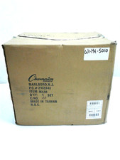 Champion Sports M501 Pro Anchored Welded Stanchion Base Set White