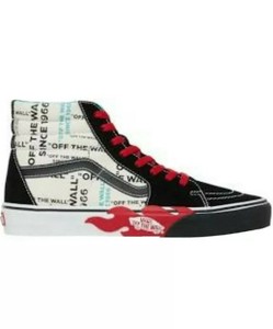 vans sk8 flames