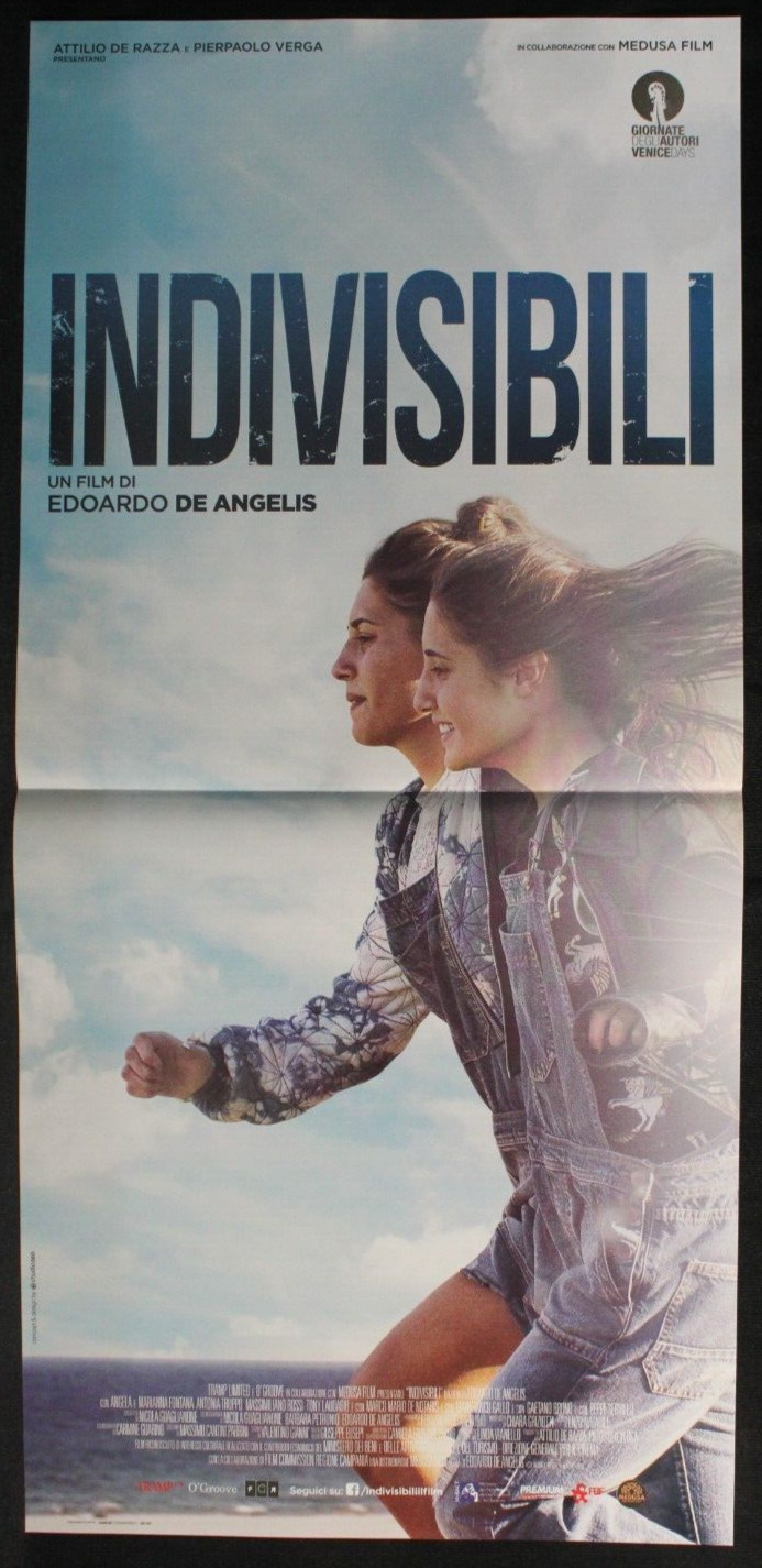 Locandina originale film Indivisibili (2017) - Regia di Edoardo De Angelis