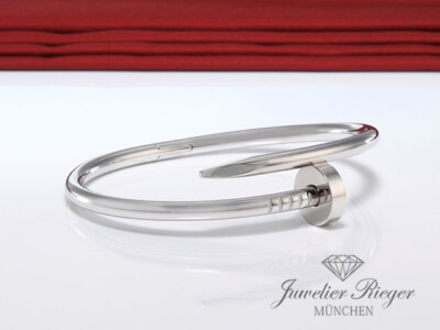 Cartier Armreif Juste un Clou Weissgold 750 Größe 15 Gold B6048317