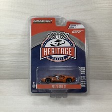 2017 Greenlight Heritage Racing '17 Ford GT Orange Diecast Car 1:64