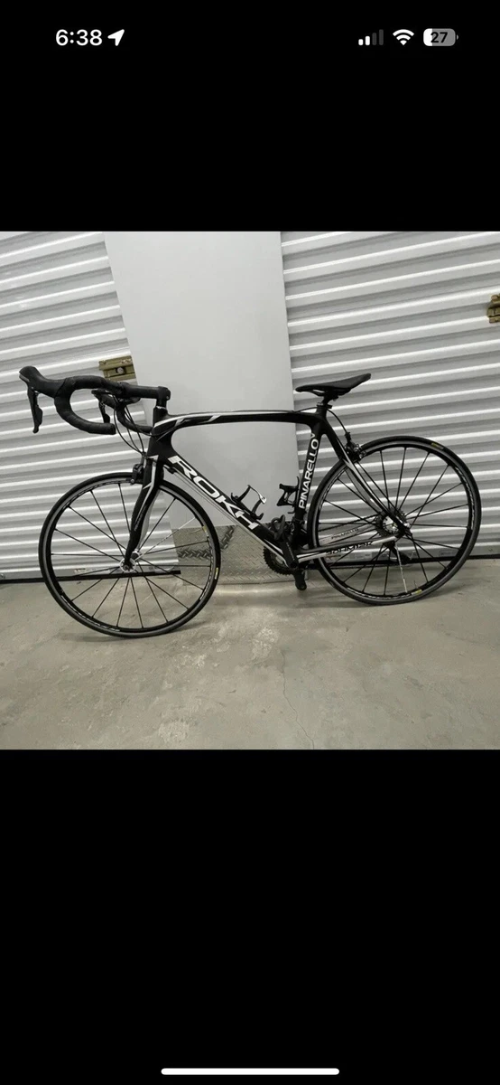2021 Pinarello Rokh 46cm Road Bike Black And White Ultra Light Unic Designe