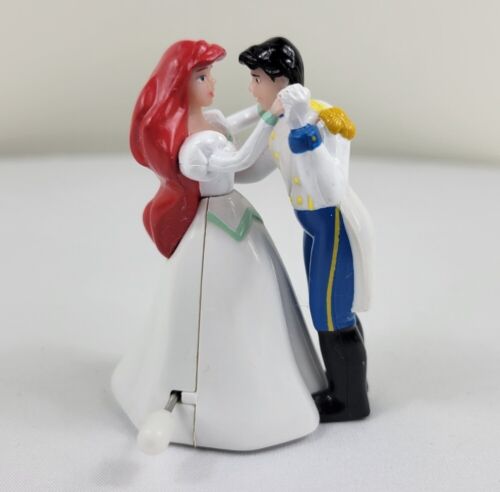 Disney The Little Mermaid Dancing Ariel and Eric Wind up Toy 3" - 第 1/6 張圖片