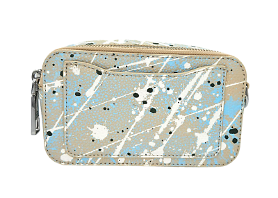 Marc Jacobs L131125 Grey Snapshot Splatter Paint Camera Bag | eBay