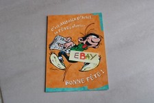 carte postale GASTON LAGAFFE bonne fête  vintage (bd cp N16)