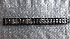 22 Position Double Row Terminal Block Board Strip small screws