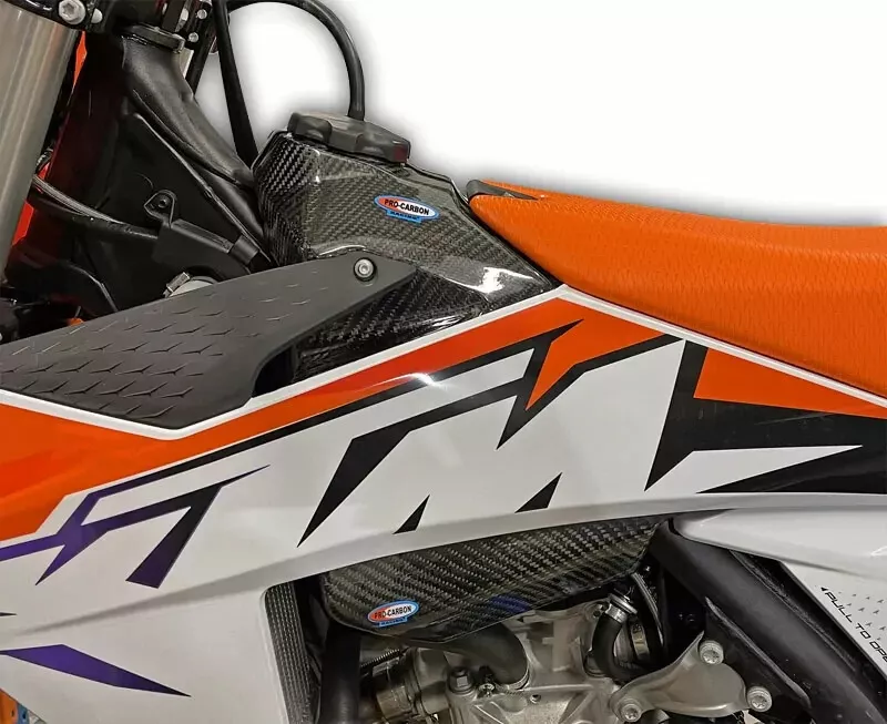 PRO CARBON TANK COVER PROTECTOR FULL KTM SXF250 SXF350 SXF450 2023 2024