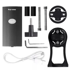 WEST BIKING Bike Light with GoPro Mount Holder for Garmin Bryton Computer Black