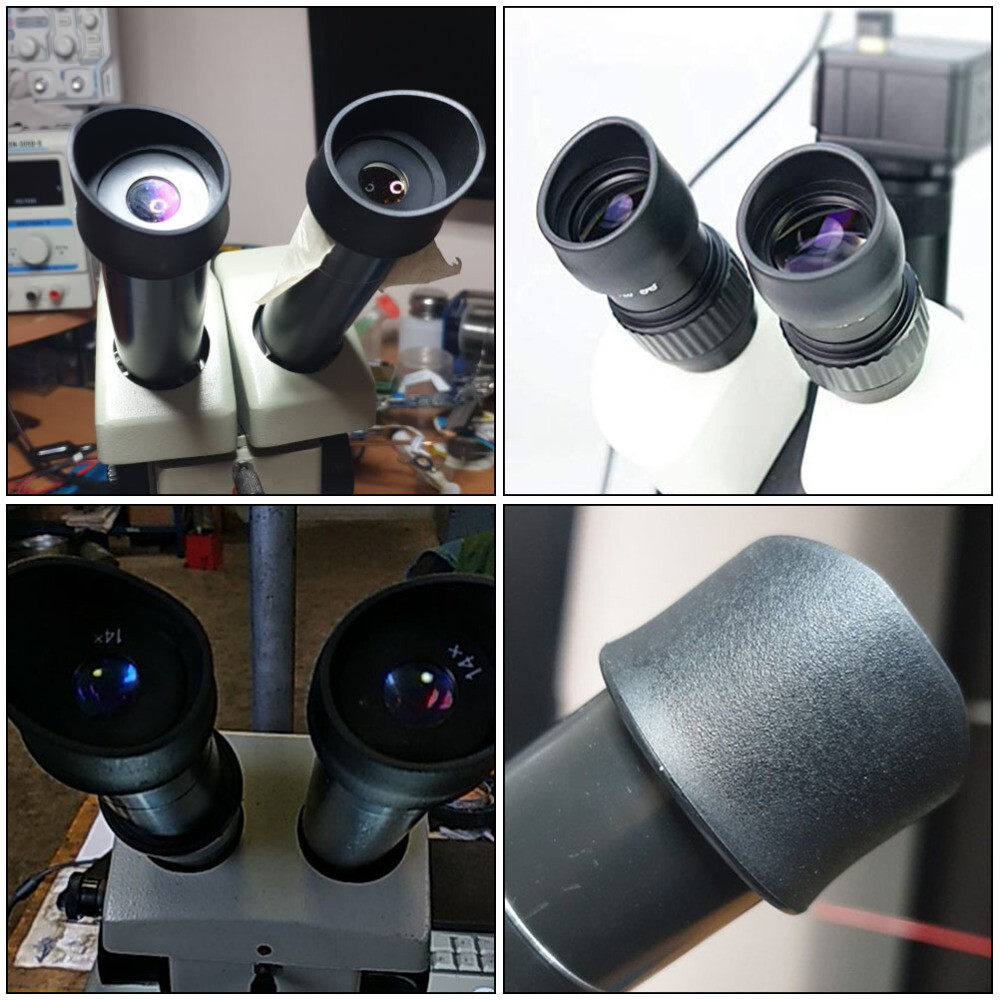 2PCS eye Replacement Eyecups for Binoculars Eye Shield Cup Eye Guard