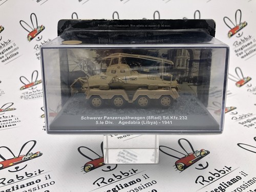 DIE CAST 1/72 " SCHWERER PANZERSPAHWAGEN LIBYA 1941 "