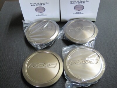 RAYS Volk Racing Center Cap No.53 VR CAP MODEL-01 Low BR Bronze 4pc Express Ship