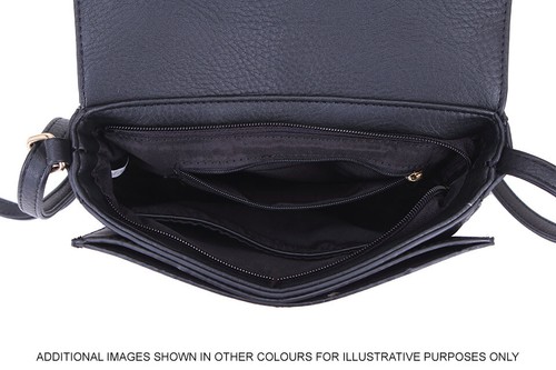 Cross Body Bag Ladies Over Shoulder Messenger Satchel Multi Compartment - Picture 503 of 832