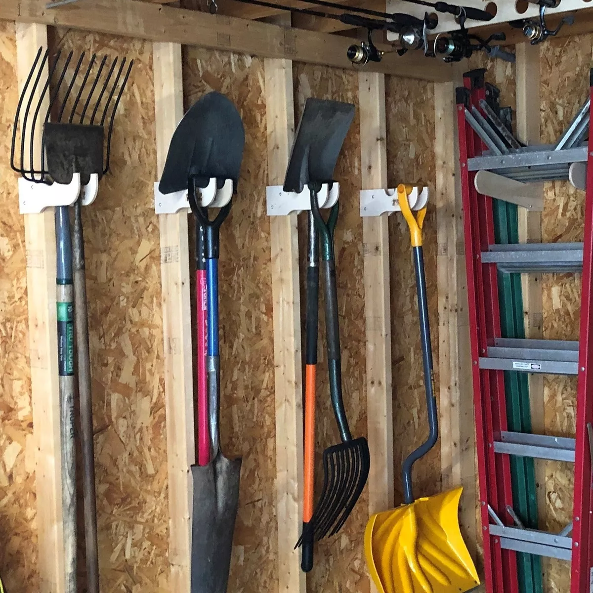 SUPER SALE: Universal Yard Tool Rack, Shed Organizer, Garden Tool