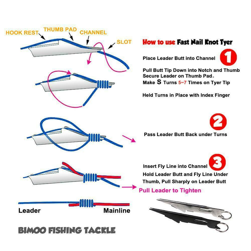 fishing line loop tyer
