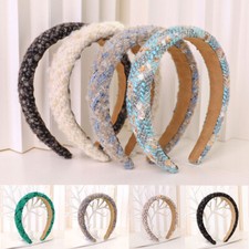 Hair Accessories Hair Bands Woolen Fabric Sponge Headband Fashion Hair Fixer