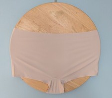 Womens light beige Short Briefs Knickers Pack Of three size medium