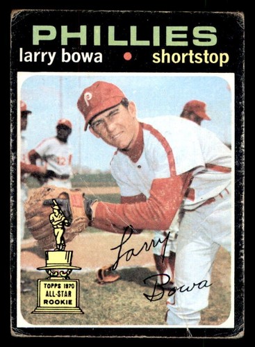 Larry Bowa #233 1971 Topps card