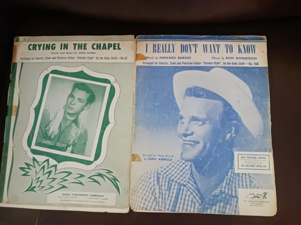 Cancionero country 1953-1961 éxitos de seis artistas populares diferentes Foto 2 de 4