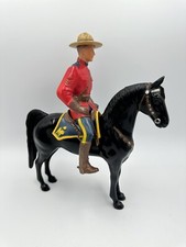 Vintage 1950's Hartland Plastic Sgt Lance O'Rourke Canadian RCMP Mountie No Gun