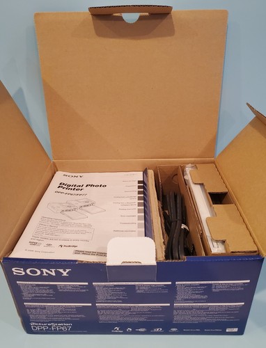 New Sony Printer Picture Station DPP-FP67 Digital Camera Card Slot Photo Display - Picture 7 of 15