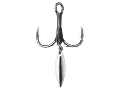 NEW Treble Hook VMC 7548BD Bladed Hybrid 2pcs barbed hooks