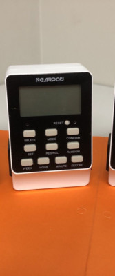 Nearpow T19S Black/White Multifunctional Energy Saving Timer Outlet Timer