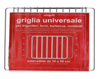 Grillrost 350-560mm ausziehbar 315mm tief Universal 806021 für Backofen Herd