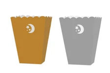 Ramadan Eid Crescent Moon Party Favor and Treat Box Cups 10 Pack