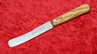 H. Herder Buckelsmesser 2 Varianten Olive Frühstücksmesser Küchenmesser