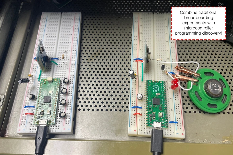 Make: Radio Component Kit - Complete Electronics Component Pack Book Science Lab - Image 2 of 4