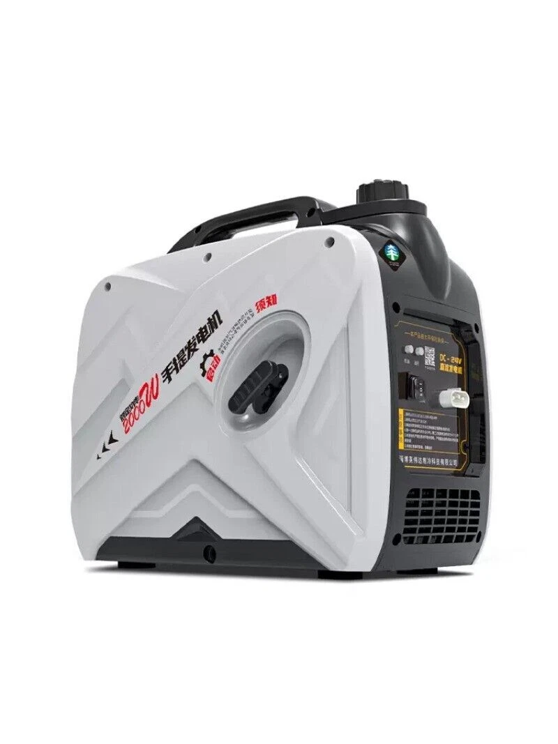 12V 24V Portable Parking Generator with 7L Hidden Fuel Tank for Car AC