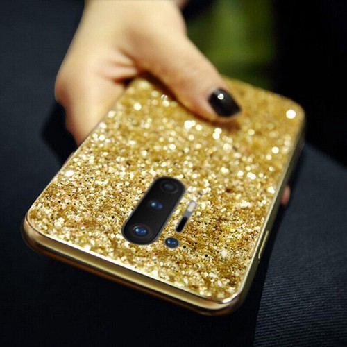 Custodia per OnePlus 11 7T 8 9 Pro glitter scintillante ibrida posteriore bordo morbido - Foto 10 di 19