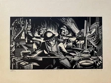 Bethlehem Steel : 1939 : Earl Marshawn Washington : Archival Art Print